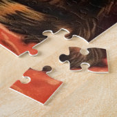 クリスマス子猫アットザウィンドウ ジグソーパズル (側面)