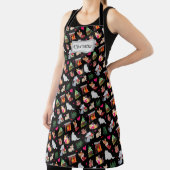 クリスマス子猫ウィンターキャッツホリデーエプロン エプロン (インサイチュ)