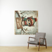 クリスマス子猫タペストリー タペストリー (インサイチュ(横))