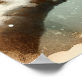 クリスマス子猫ポスター ポスター (角)