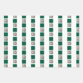 クリスマス子猫ラッピング紙 ラッピングペーパーシート (正面2)