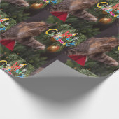 クリスマス子猫ラッピング紙 ラッピングペーパー (角)