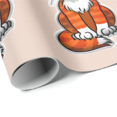 クリスマス子猫包装紙 ラッピングペーパー (ロールコーナー)