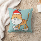 クリスマス子猫「ギズモ」枕 クッション (ブランケット)