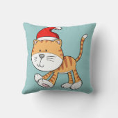 クリスマス子猫「ギズモ」枕 クッション (裏面)