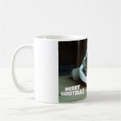 クリスマス子猫 コーヒーマグカップ (左)