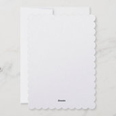 クリスマス子猫 シーズンカード (裏面)