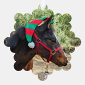 クリスマス子馬 オーナメントカード (裏面)