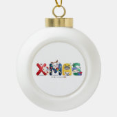 クリスマス子 セラミックボールオーナメント (正面)