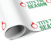 クリスマス季節のおもしろいな休日 ラッピングペーパー (ロールコーナー)