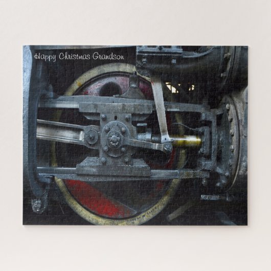 クリスマス孫。 ジグソーパズル (横)