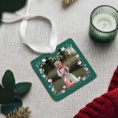 クリスマス宗教的出生シーンフォトキープサケ メタルオーナメント