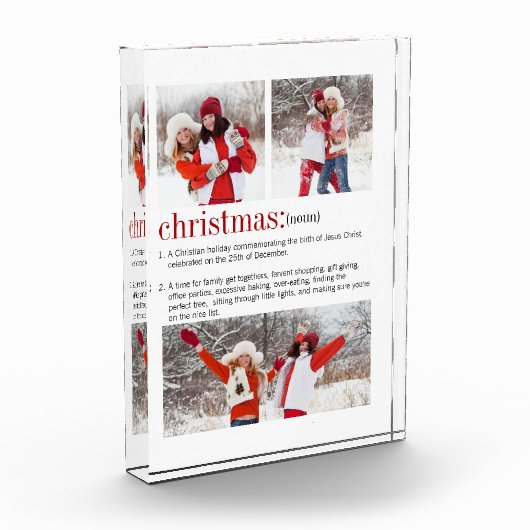 クリスマス定義の休日 フォトブロック (左)