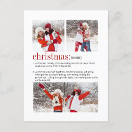 クリスマス定義3写真 シーズンポストカード