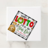 クリスマス宝くじギフトラベル フェイバータグ (インサイチュ)