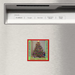 クリスマス実在の木 マグネット