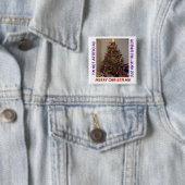 クリスマス実在の木 缶バッジ (インサイチュ)