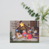 クリスマス実在の物語 シーズンポストカード (スタンド正面)