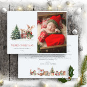 クリスマス家族のアニュアルレポートかわいいおもしろい家族 シーズンカード