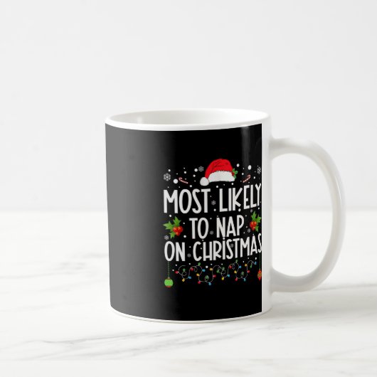 クリスマス家族の昼寝Pで最も可能性が高い コーヒーマグカップ (右)