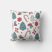 クリスマス家族の集まり セット 暖かい クッション (正面)