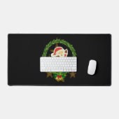 クリスマス家族へのメリークリスマスプレゼント デスクマット (キーボード&マウス)