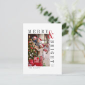 クリスマス家族写真カード, 現代のホリデーカード シーズンポストカード (スタンド正面)