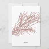 クリスマス家族、赤ちゃんサンタクロース シーズンカード (裏面)