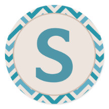 クリスマス封筒用シールシール付き/モノグラム