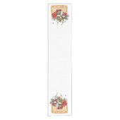 クリスマス封筒 ショートテーブルランナー (正面)