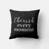 クリスマス射撃、 発砲スターズ毎時を大切にする クッション (裏面)