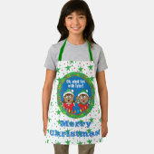 クリスマス小人の色 エプロン (インサイチュ)