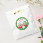 クリスマス小人の色 フェイバーバッグ (封をした状態)