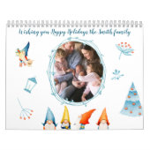 クリスマス小人カレンダーと写真 カレンダー (カバー)