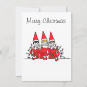 クリスマス小人 シーズンカード (正面)