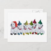 クリスマス小人 シーズンポストカード (正面/裏面)