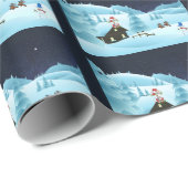 クリスマス小人 ラッピングペーパー (ロールコーナー)