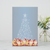 クリスマス小人 便箋 (スタンド正面)