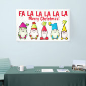 クリスマス小人 横断幕 (トレードショー)