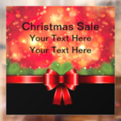 クリスマス小売店ウィンドウプロモーション ウィンドウサイン (シート2)