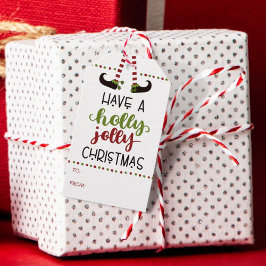 クリスマス小妖精や小人からすてきへ ギフトタグ
