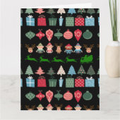 クリスマス小妖精や小人とその他 カード (正面)