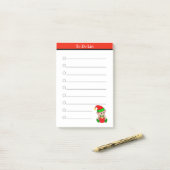 クリスマス小妖精や小人の一覧 ポストイット (デスク上)