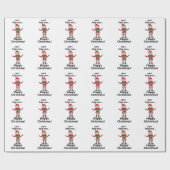 クリスマス小妖精や小人は私は救済あなた幸せなクリスマス小妖精や小人 ラッピングペーパー (フラット)