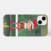 クリスマス小妖精や小人オンシェルフiPhone / iPadケース iPhoneケース (裏面横)