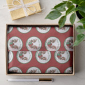 クリスマス小妖精や小人カスタムビジネスホリデー 薄葉紙 (ギフト)