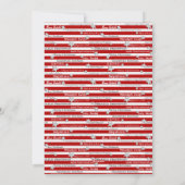 クリスマス小妖精や小人ガールグリーティングカード シーズンカード (裏面)