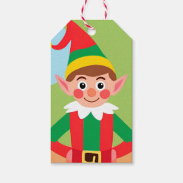 クリスマス小妖精や小人ギフトラベル ギフトタグ