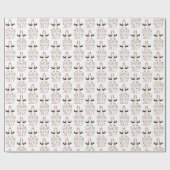 クリスマス小妖精や小人シーズンすてき ラッピングペーパー (フラット)