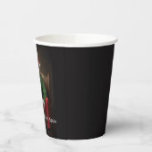 クリスマス小妖精や小人ドナルド・トランプ 紙コップ (左)